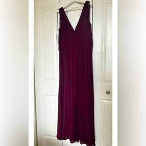 NEW NEVER WORN Wtoo by Watters Wine prom dress